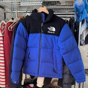 Aimé Leon Dore The North Face blue puffer
